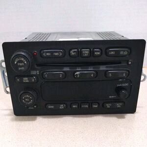 2000 - 2006 GMC Chevrolet RDS Stereo AMFM Radio CD 6 Disc Changer OEM 15196055